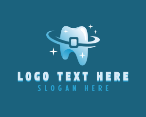 Oral Health - Dental Braces Orthodontics logo design