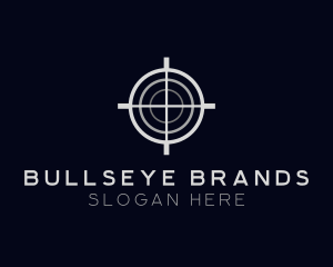 Target - Sniper Target Crosshair logo design