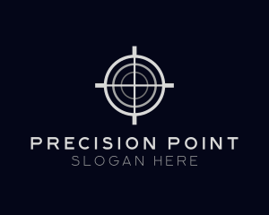 Accuracy - Sniper Target Crosshair logo design