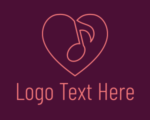 Music School - Love Song Writer logo design