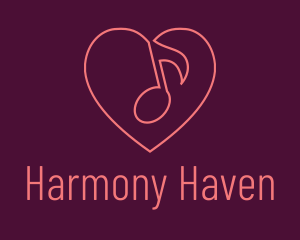Composer - Love Song Writer logo design