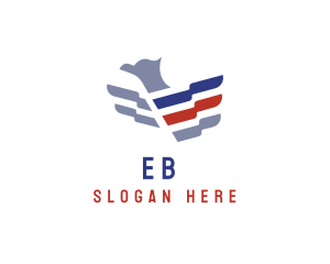 Veteran - Eagle Wings Aviation logo design