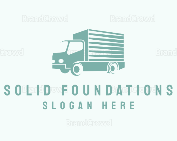 Logistics Freight Trucking Logo