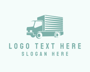 Haulage - Logistics Freight Trucking logo design