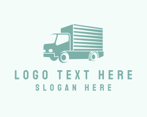 Logistics Freight Trucking Logo