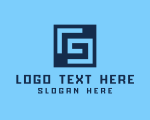 Web Hosting - Maze Tech Letter G logo design