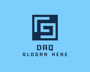 Developer - Maze Tech Letter G logo design