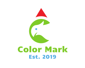 Marker - Parrot Bird Zoo logo design