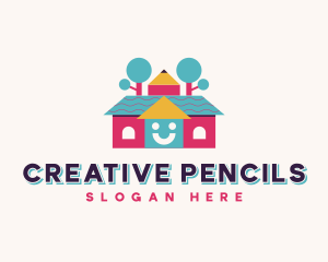 Nursery Kids Preschool logo design