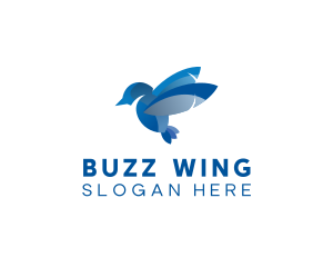  Flight Wing Bird logo design