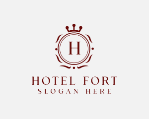 Luxury Crown Hotel logo design