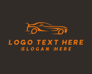 Drag Racing - Race Car Driver logo design