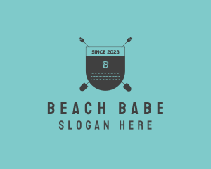 Beach Club Waves logo design