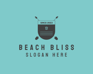 Beach Club Waves logo design