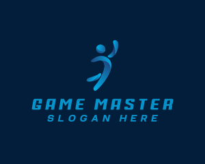 Player - Athletic Sports Player logo design