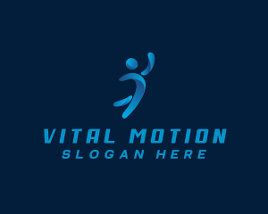 Active - Athletic Sports Player logo design