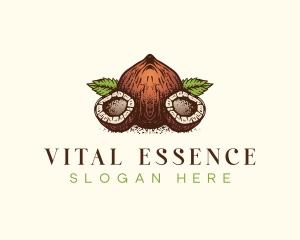 Essence - Coconut Oil Essence logo design