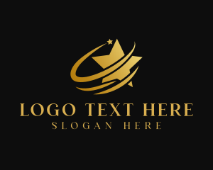 Professional - Star Swoosh Art Studio logo design