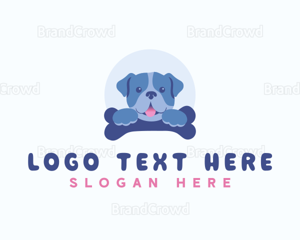 Pet Dog Puppy Logo