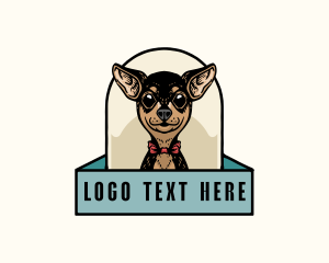 Chihuahua - Puppy Animal Pet logo design