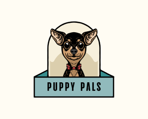 Puppy Animal Pet logo design