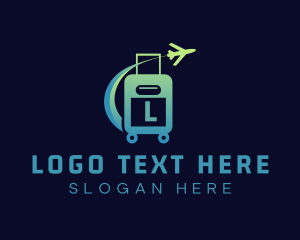 Luggage - Travel Luggage Lettermark logo design