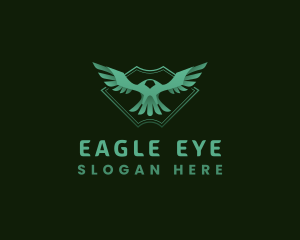 Eagle Shield Aviary logo design