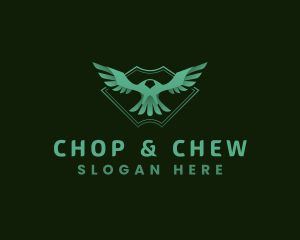 Fly - Eagle Shield Aviary logo design