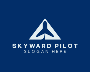 Pilot Flight Courier logo design