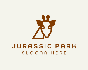 Giraffe Safari Park  logo design