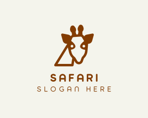Giraffe Safari Park  logo design