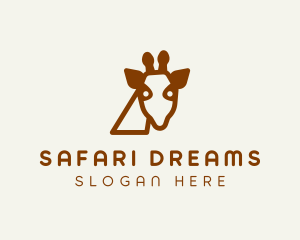 Giraffe Safari Park  logo design