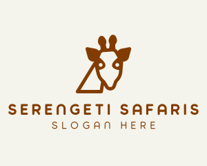 Giraffe Safari Park  logo design