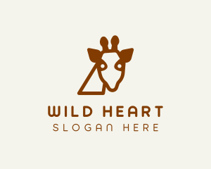 Giraffe Safari Park  logo design