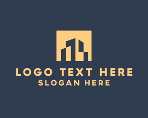 Abstract Design - Building Construction Contractor logo design