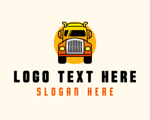 Transportation - Land Transportation Truck logo design