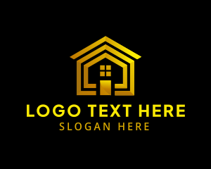 Builder - Premium House Real Estate logo design