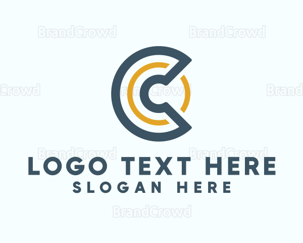 Modern Professional Circle Letter C Logo