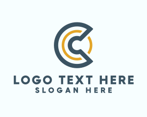 Digital Marketing - Modern Professional Circle Letter C logo design