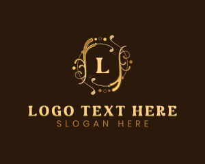 Luxury - Luxury Cosmetic Beauty Wreath logo design