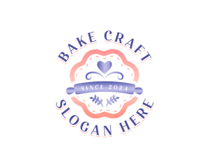 Baker Rolling Pin logo design