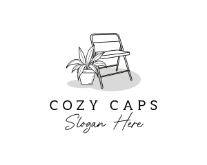 Cozy Chair Lounge logo design