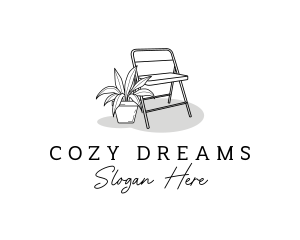 Cozy Chair Lounge logo design