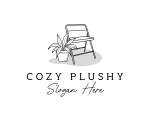 Cozy Chair Lounge logo design