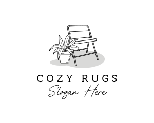 Cozy Chair Lounge logo design