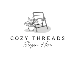 Cozy Chair Lounge logo design