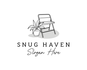 Cozy - Cozy Chair Lounge logo design