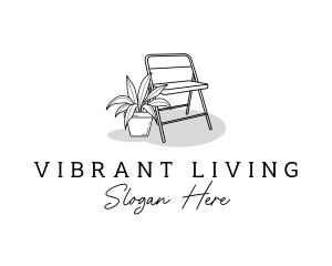 Cozy Chair Lounge logo design