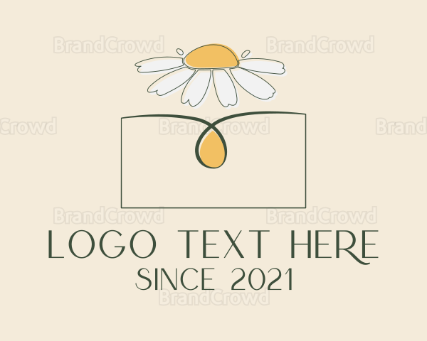 Daisy Flower Oil Logo