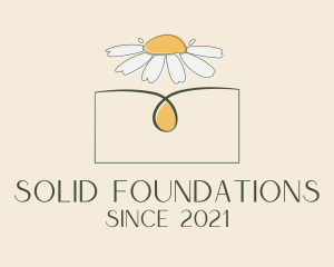 Essence - Daisy Flower Oil logo design